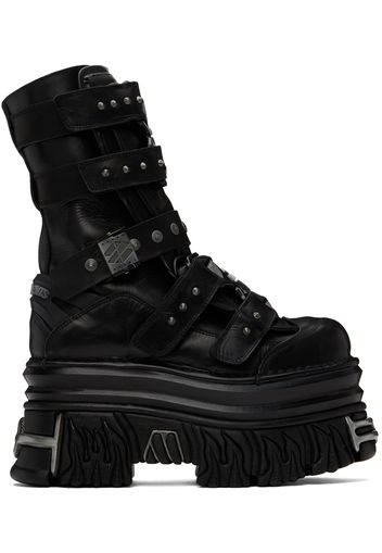 VETEMENTS Black New Rock Edition Gamer Boots