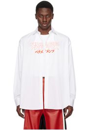 VETEMENTS White 'Anime Freak' Shirt