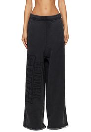 VETEMENTS Black 'Paris' XXXL Sweatpants