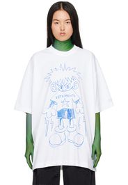 VETEMENTS White Drawing T-Shirt