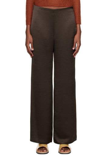 Vince Brown Flare Lounge Pants