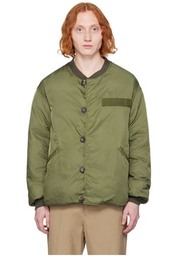 visvim Khaki Corps Reversible Down Jacket