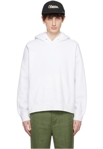 visvim White Ultimate Jumbo SB Hoodie