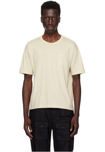 visvim Beige Ultimate Jumbo T-Shirt