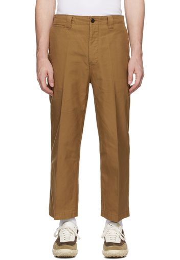 visvim Brown Leaguers Chino Trousers