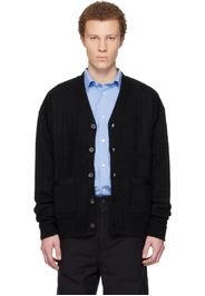 visvim Black Knit Cardigan