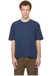 visvim Blue Jumbo S/S DMGD T-shirt