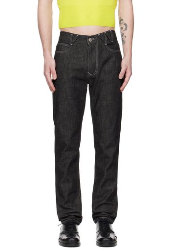 Vivienne Westwood Black Tapered Jeans