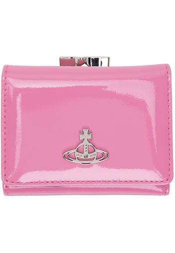 Vivienne Westwood Pink Small Frame Wallet