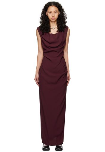 Vivienne Westwood Purple Ginnie Maxi Dress