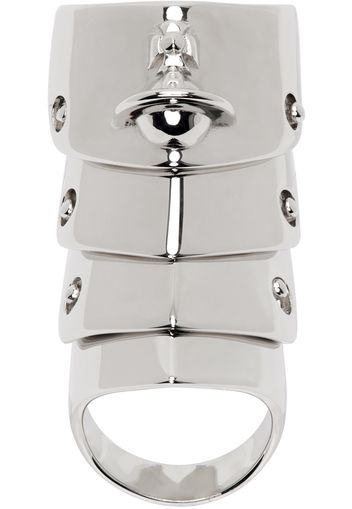 Vivienne Westwood Silver Armour Ring