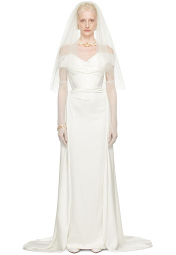 Vivienne Westwood SSENSE Exclusive White Edith Maxi Dress