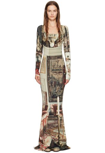 Vivienne Westwood Multicolor Saloon Maxi Dress