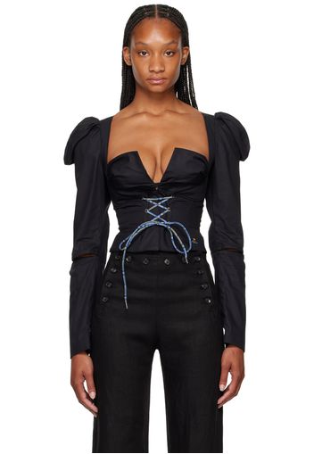 Vivienne Westwood Black Feba Blouse