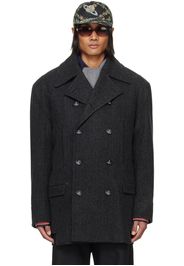 Vivienne Westwood Grayy Stripped Peacoat