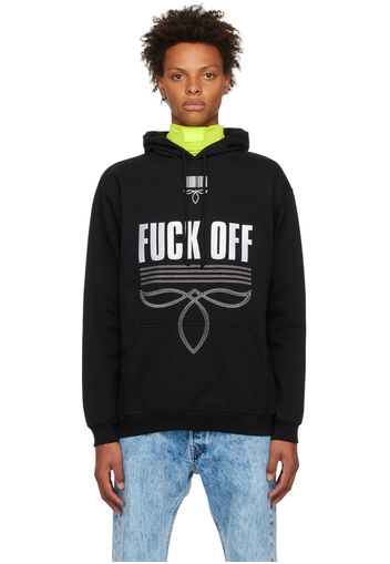 VTMNTS Black 'Fuck Off' Hoodie