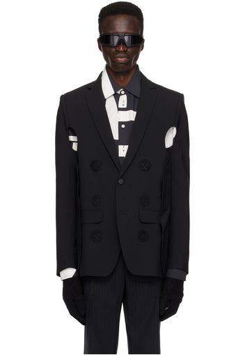 Walter Van Beirendonck Black Star Blazer