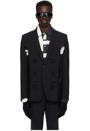 Walter Van Beirendonck Black Star Blazer