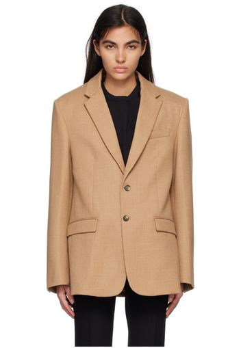 WARDROBE.NYC Tan Oversized Blazer