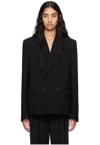 WARDROBE.NYC Black Hailey Bieber Edition Tailored Blazer