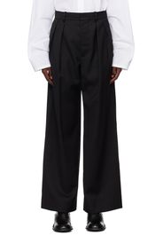 WARDROBE.NYC Black Low Rise Trousers