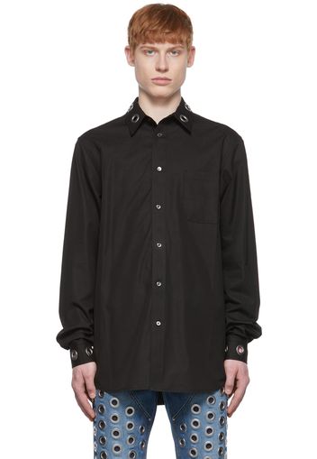 We11done Black Cotton Shirt