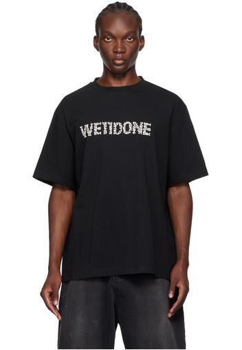 We11done Black Pearl Logo T-Shirt