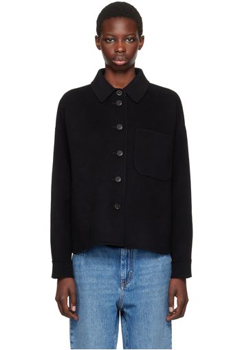 Weekend Max Mara Black Short Wool Jacket