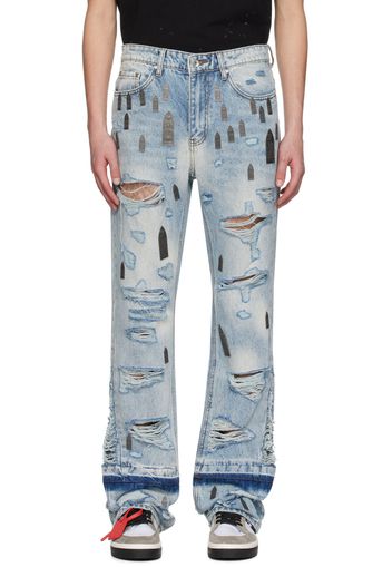 Who Decides War Blue Amplified Gnarly Jeans