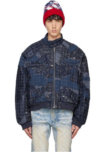 Who Decides War Navy Flight Window Bomber Jacket