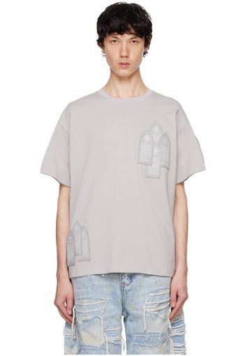 Who Decides War Grey Leather Window T-shirt