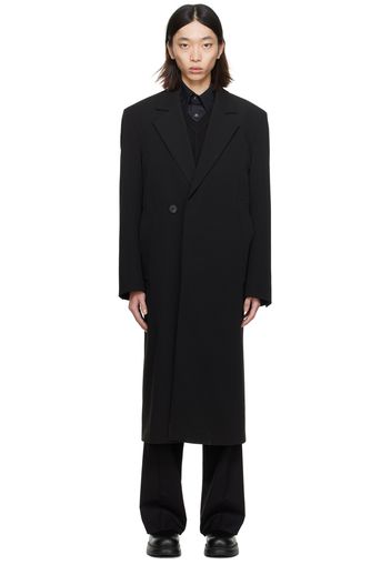 Wooyoungmi Black Single Long Coat