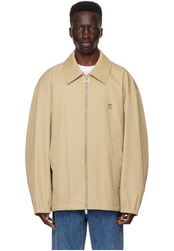 Wooyoungmi Beige Pleated Jacket