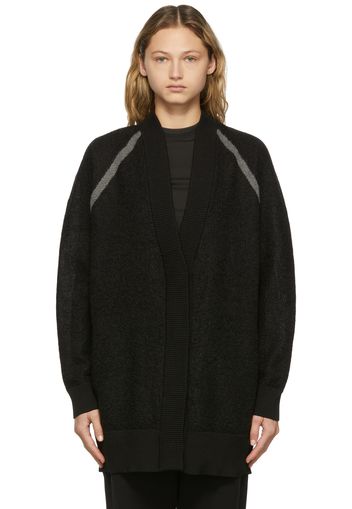 Y-3 Black Classic Sheer Knit Cardigan