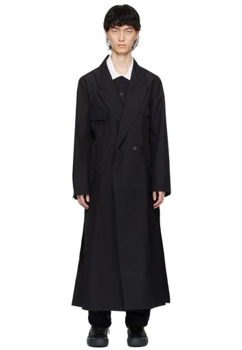 Y-3 Black Waterproof Coat