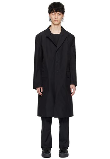 Y-3 Black Pinched Seam Coat