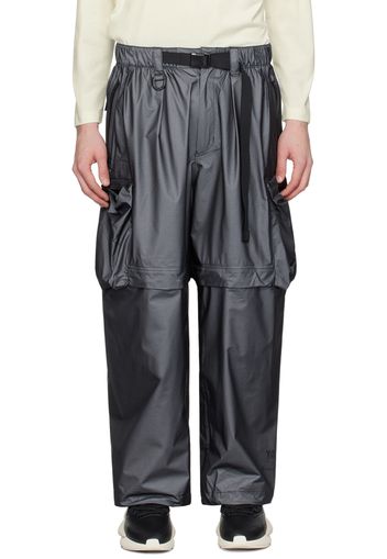 Y-3 Black Pocket Cargo Pants