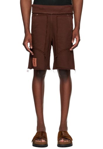 YAKU Brown Ralien Shorts