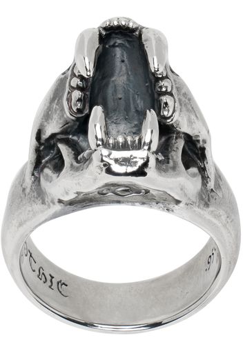 Yohji Yamamoto Silver Puma Skull Ring