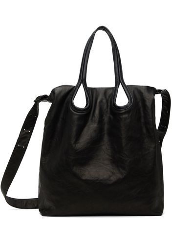 YOHJI YAMAMOTO Black Shoulder Tote