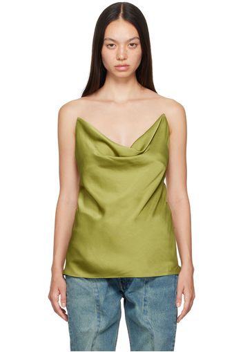 Y/Project Green Invisible Strap Camisole