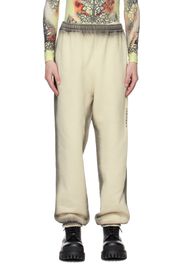 Y/Project Beige Spray Soufflé Sweatpants