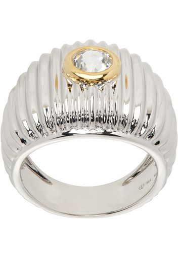 Yvonne Léon White Gold Maxi Berlingot Ring