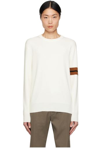 ZEGNA Off-White Striped Sweater