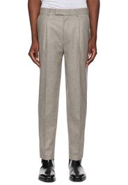 ZEGNA Gray Wool Trousers