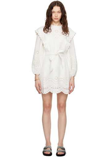 ZIMMERMANN Off-White Junie Minidress