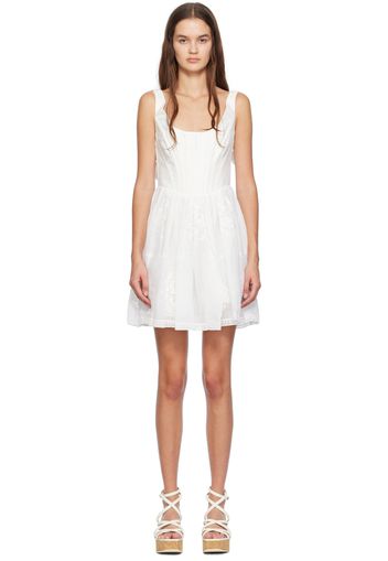 Zimmermann White Alight Minidress