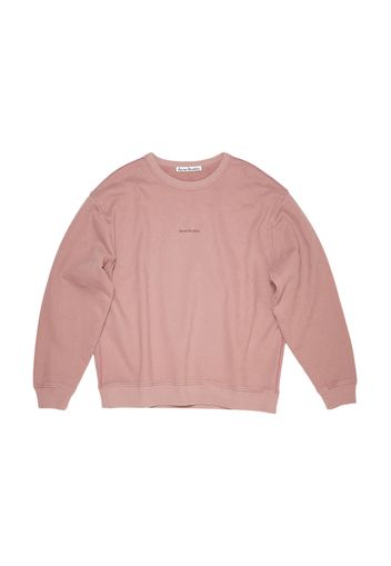 Acne Studios Stamp Logo Sweatshirt Blush Pink