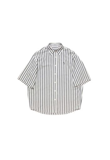 Acne Studios Stripe Button-Up Shirt Black/White