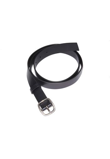 Acne Studios Classic Leather Belt Black